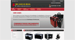 Desktop Screenshot of cbrcases.com.br